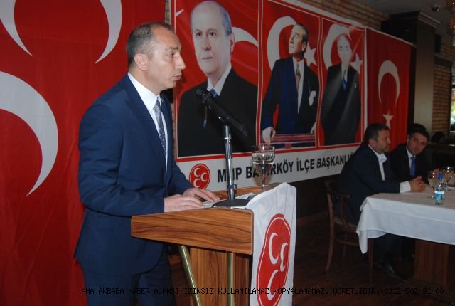 Bakırköy MHP başkanlık için Ahmet Altun'a yeniden güven oyu verdi