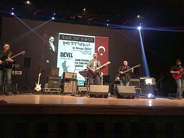 Bakırköy'de Bak'ın Rock Rüzgarı